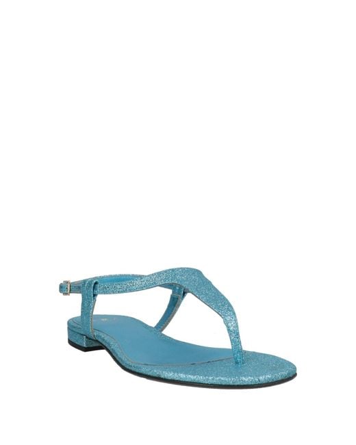 ALEVI Blue Thong Sandal