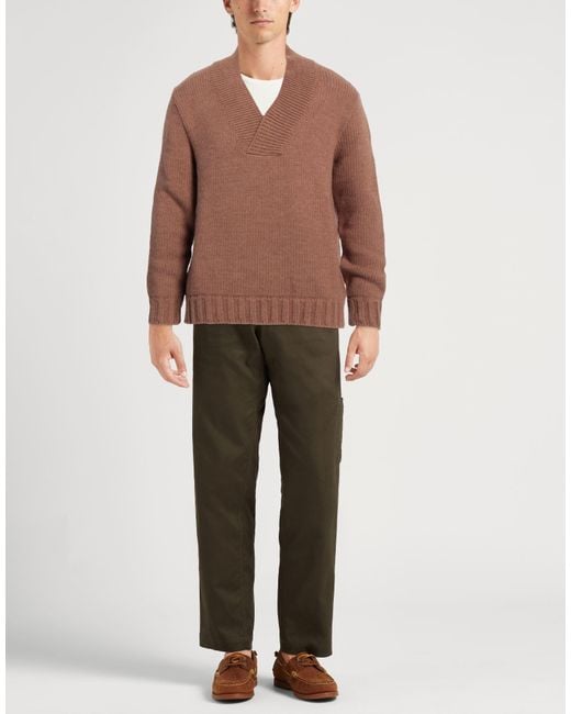 Pullover Daniele Alessandrini de hombre de color Brown