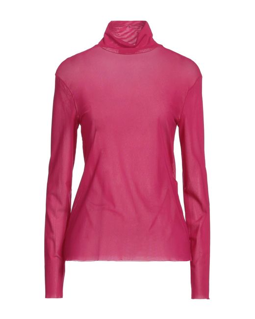HEBE STUDIO Pink Top Viscose, Elastane