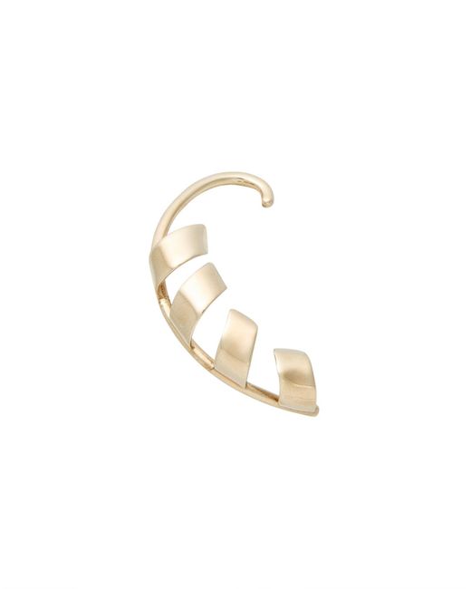 Chloé Metallic Single Earring Brass
