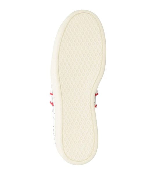HIDNANDER White Sneakers Leather