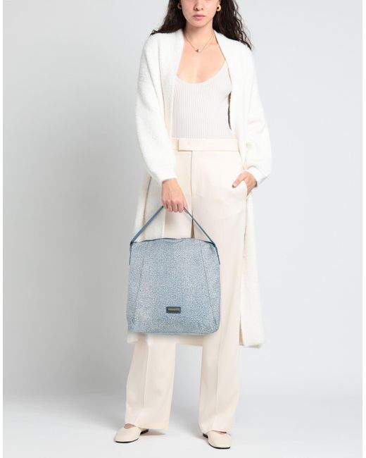 Borbonese Blue Handbag