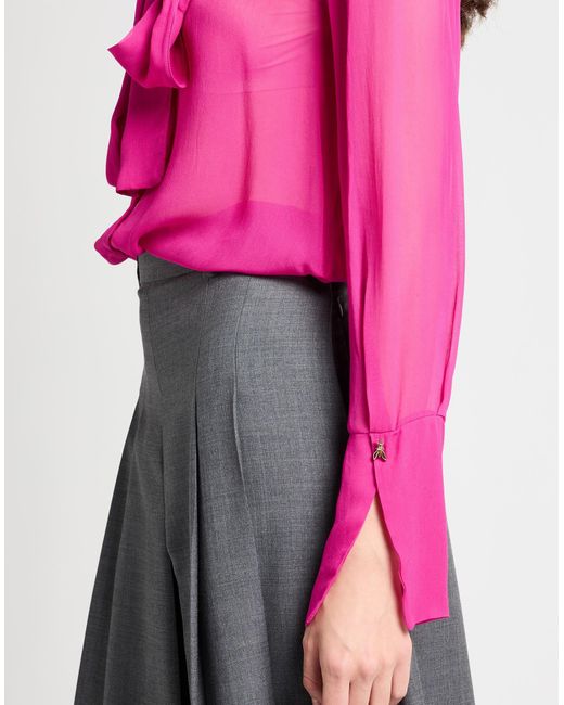 Patrizia Pepe Pink Fuchsia Shirt Viscose
