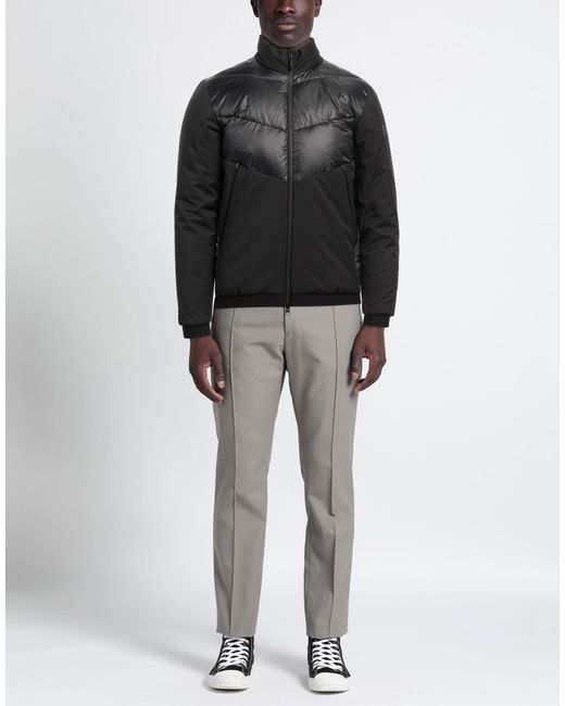 EA7 Black Puffer for men