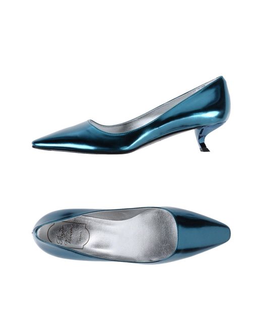 Roger Vivier Blue Pumps