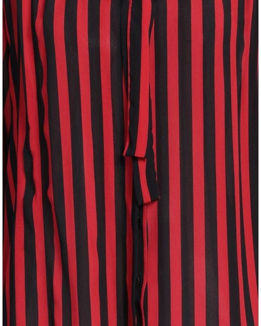 MSGM Red Shirt Viscose