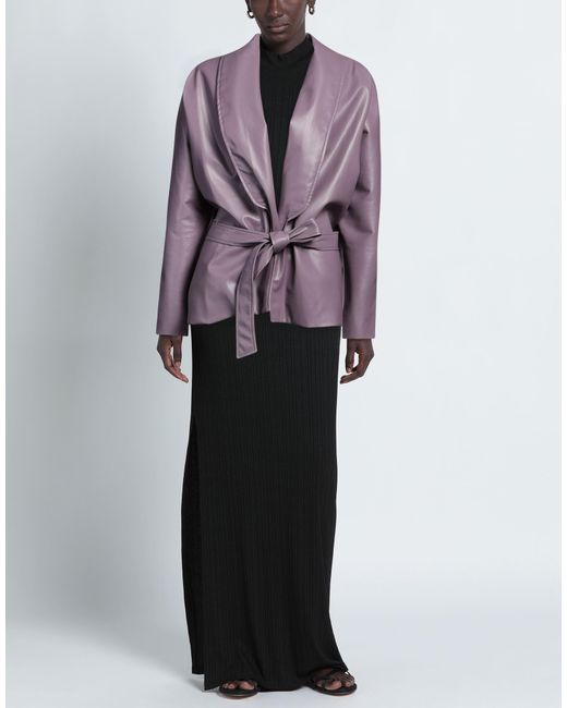 ACTUALEE Purple Blazer