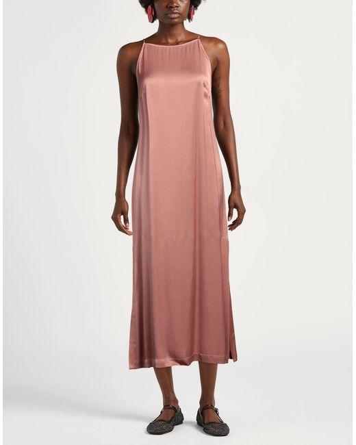 Ottod'Ame Pink Midi-Kleid