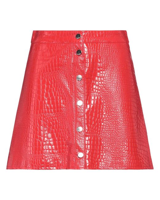 Crās Red Mini Skirt