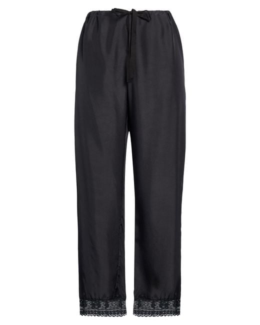 Jucca Blue Pants Silk