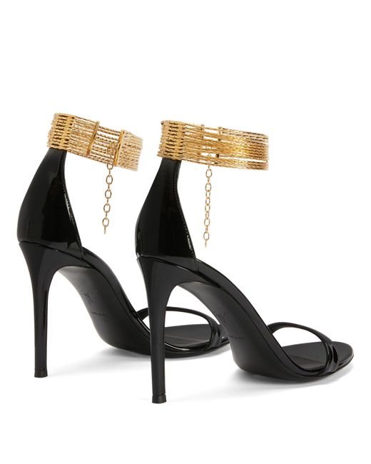 Sandales Giuseppe Zanotti en coloris Metallic