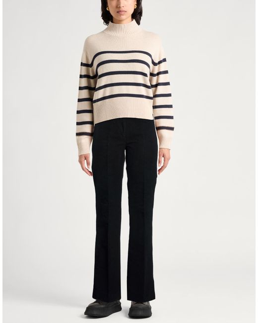 Totême  Black Pants Cotton, Recycled Cotton