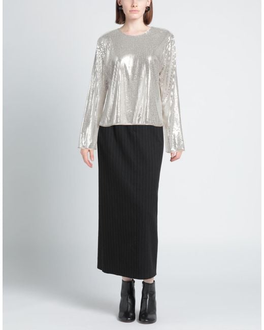 SEVENTY VENEZIA Gray Top Polyester