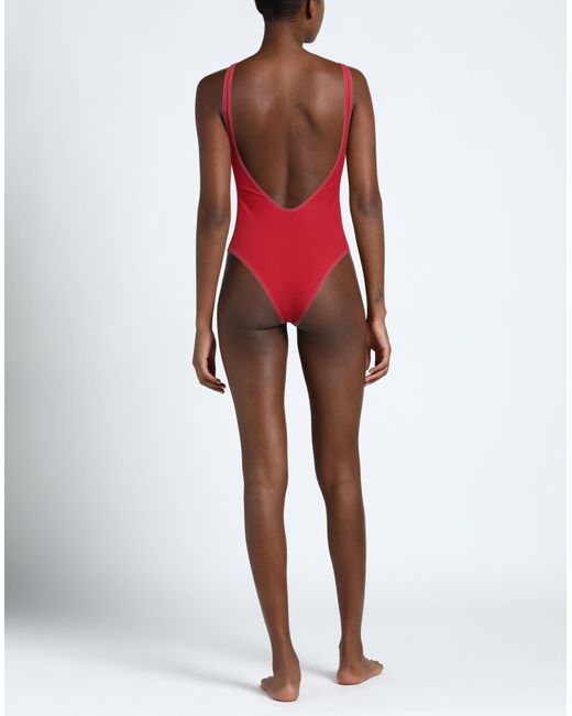 DSquared² Red One-piece Swimsuit
