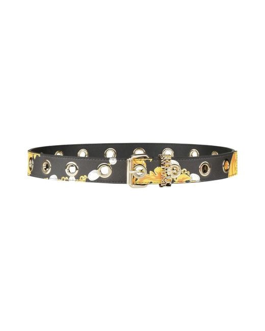 Versace Jeans Couture White Belt Leather