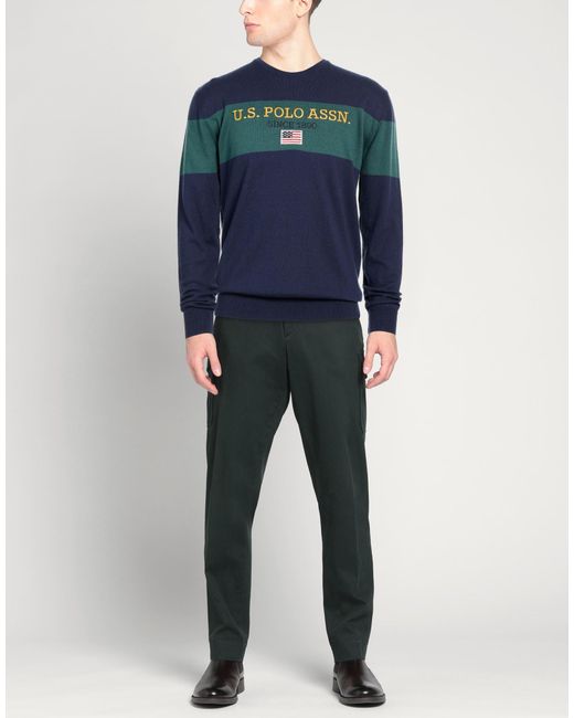 Pullover U.S. POLO ASSN. de hombre de color Blue