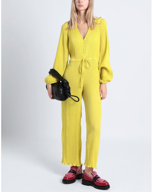 Never Fully Dressed Yellow Jumpsuit