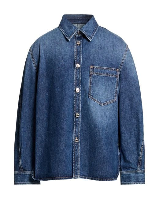 Givenchy Blue Denim Outerwear Cotton for men