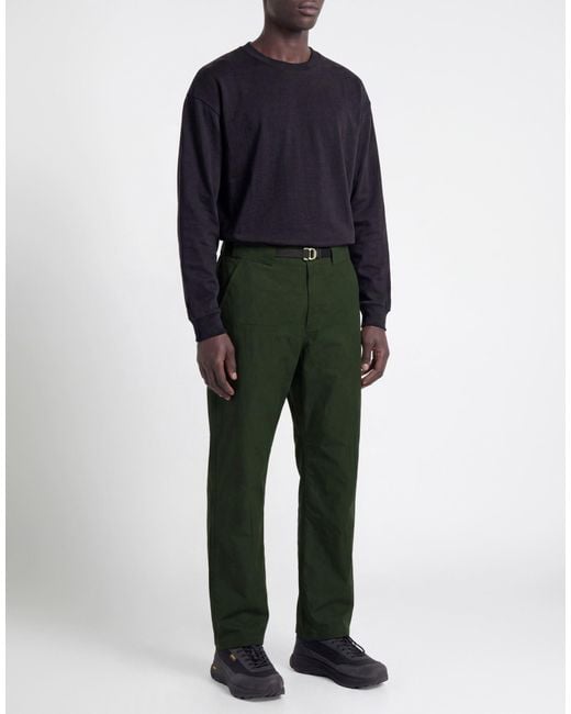 Spiewak Green Dark Pants Cotton for men