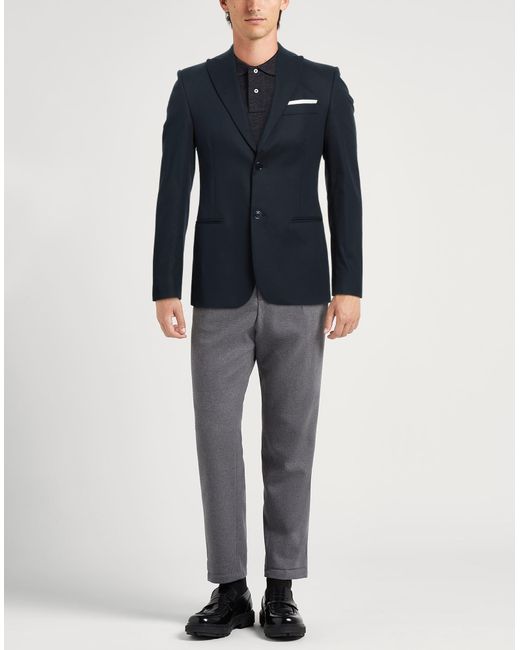 Blazer Daniele Alessandrini pour homme en coloris Blue