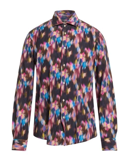 Brian Dales Blue Shirt Lyocell for men