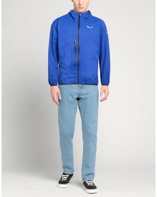 Salewa Blue Agner Bright Jacket Polyamide for men