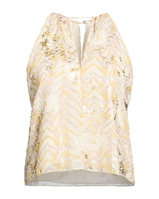 Patrizia Pepe Natural Top Polyester