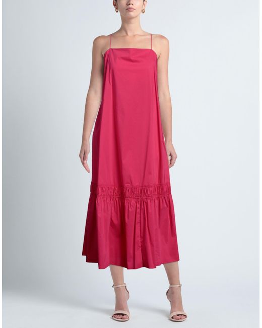 Liviana Conti Red Midi Dress