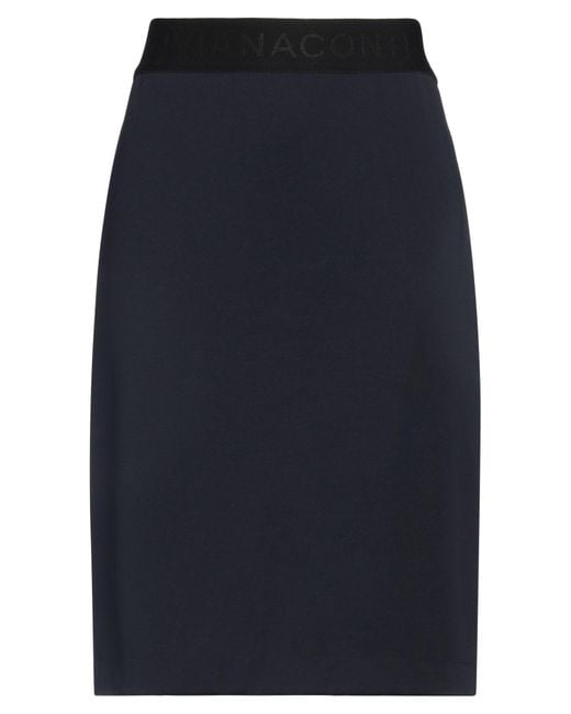 Liviana Conti Blue Midi-Rock