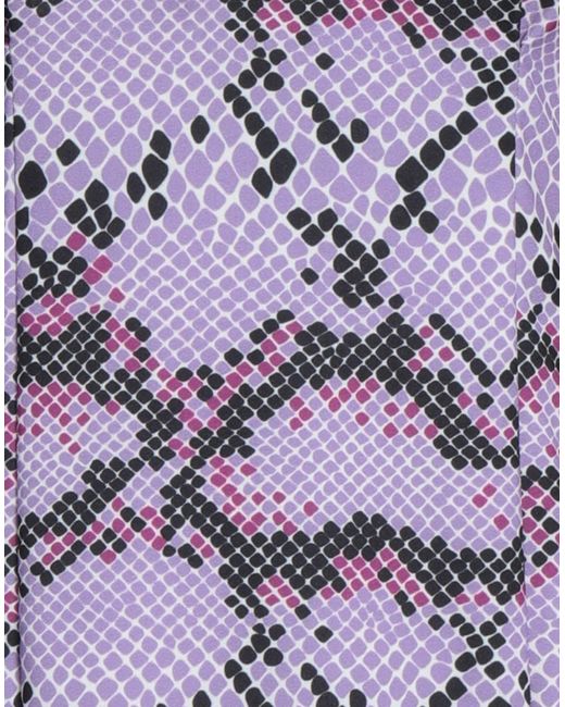 ALESSIA SANTI Purple Mini-Kleid