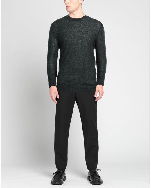Hōsio Black Sweater Mohair Wool, Polyamide, Wool for men