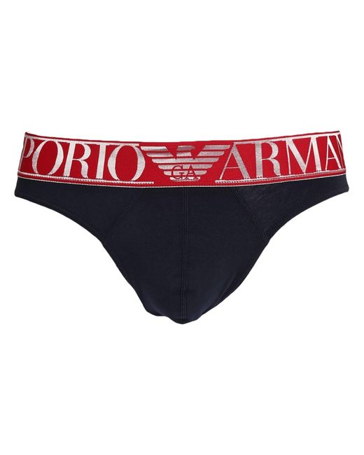 Emporio Armani Blue Brief for men