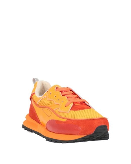HIDNANDER Orange Sneakers