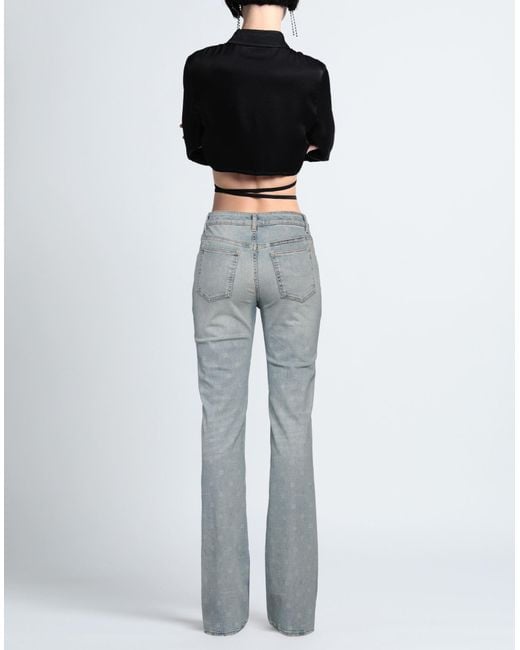Pantalon en jean Givenchy en coloris Gray
