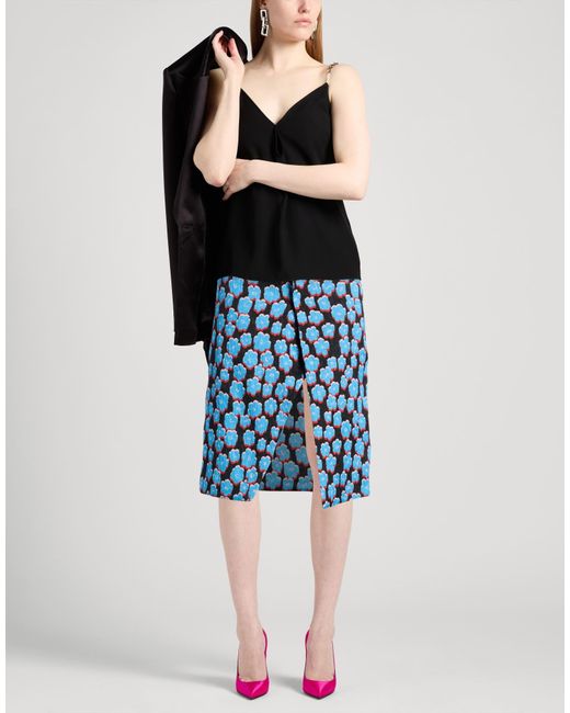 Lanvin Blue Midi Skirt