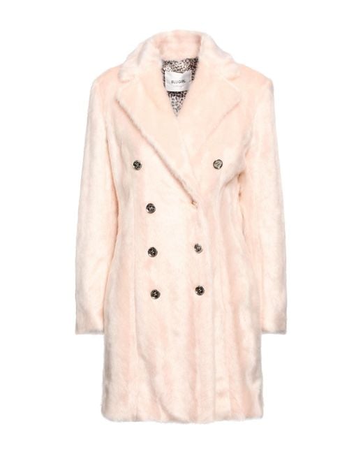 Blugirl Blumarine Natural Shearling & Teddy