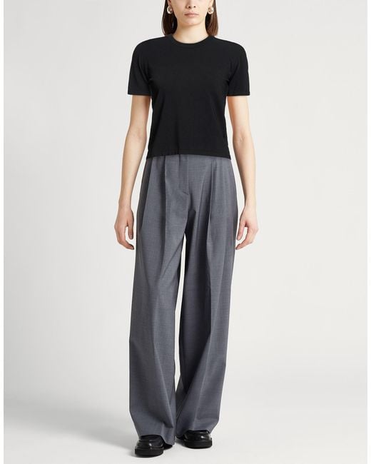 Roberto Collina Black Sweater Viscose, Polyester