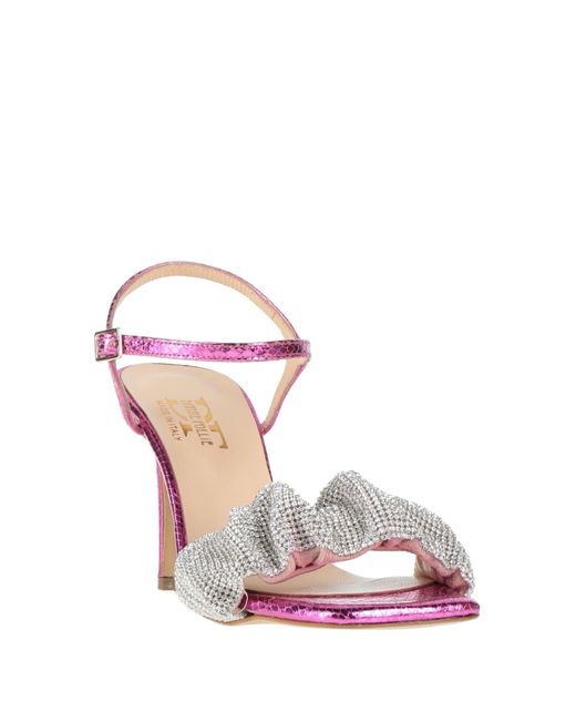 Divine Follie Pink Sandals