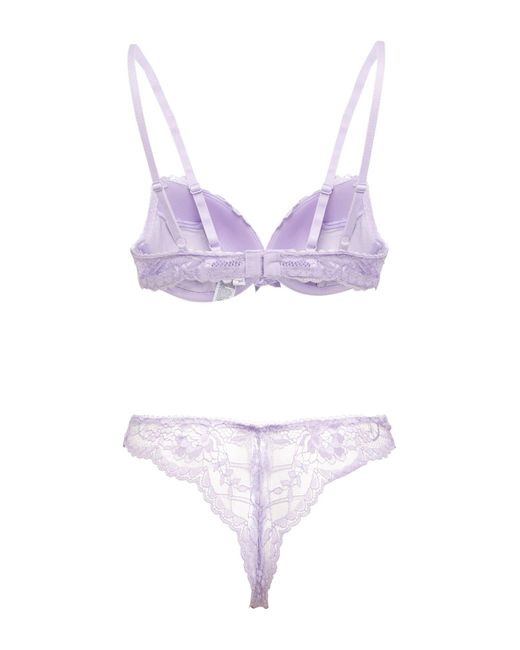 Verdissima Purple Underwear Set