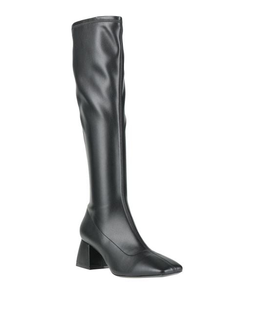 Pollini Black Boot Synthetic Material