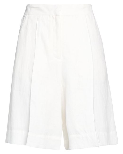 Agnona White Shorts & Bermuda Shorts