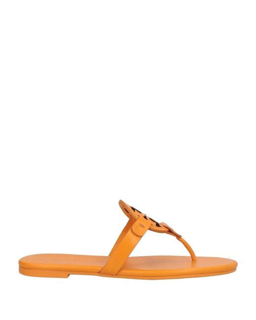 Tory Burch Orange Thong Sandal