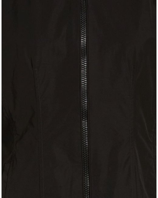 Moncler Black Jacket Polyester, Cotton