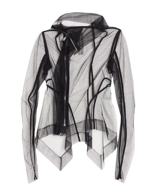 Rick Owens Black Jacket Polyamide
