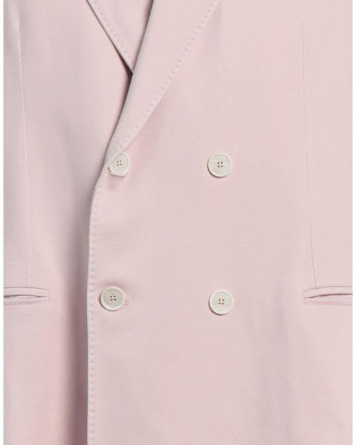 Circolo 1901 Pink Blazer Cotton, Elastane for men