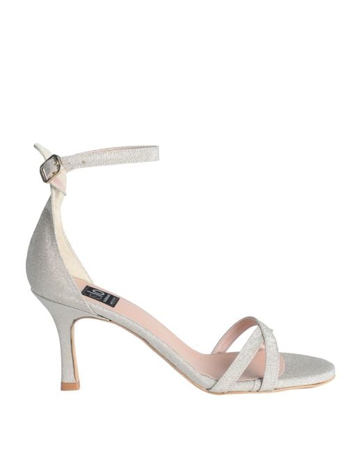 Islo Isabella Lorusso White Sandals Textile Fibers