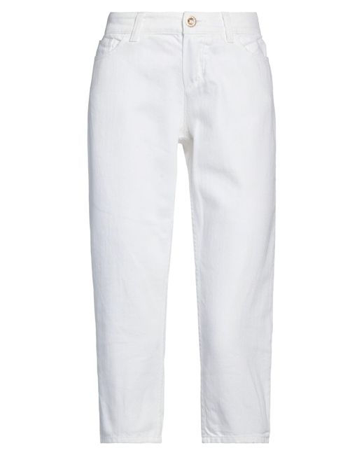 Frankie Morello White Pants