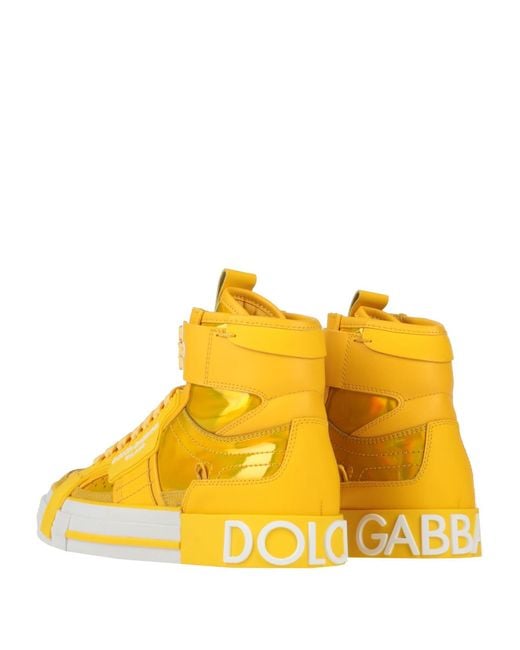 Dolce & Gabbana Yellow Trainers
