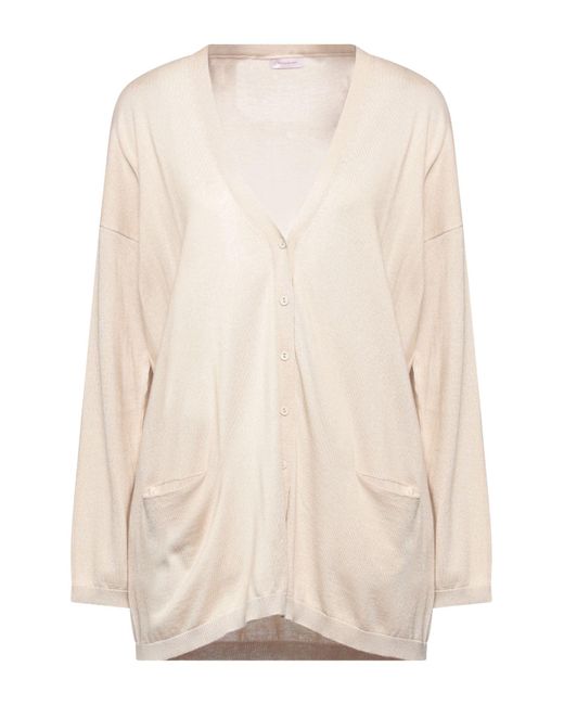 Rossopuro Natural Cardigan Silk, Cashmere