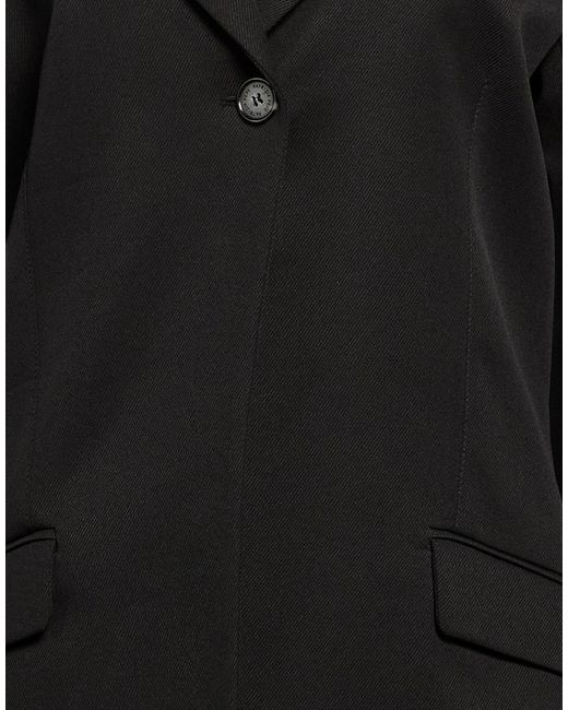 Patrizia Pepe Black Blazer Polyester, Elastane